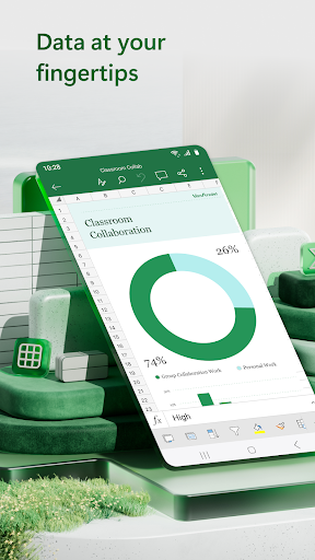 Microsoft Excel: Spreadsheets — экран приложения