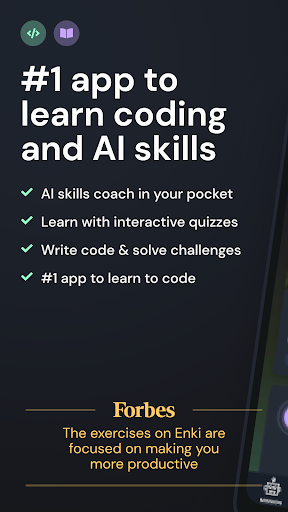 Enki: Learn to code — экран приложения
