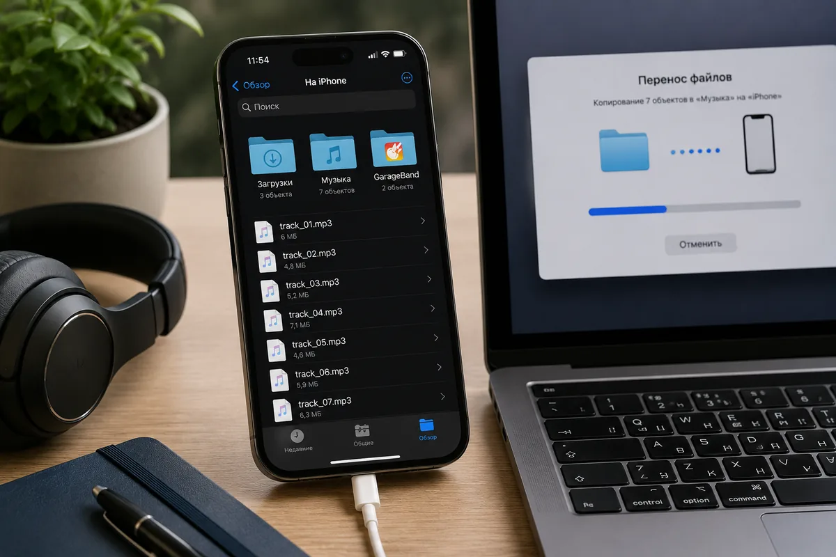 Как добавить музыку на iPhone без iTunes