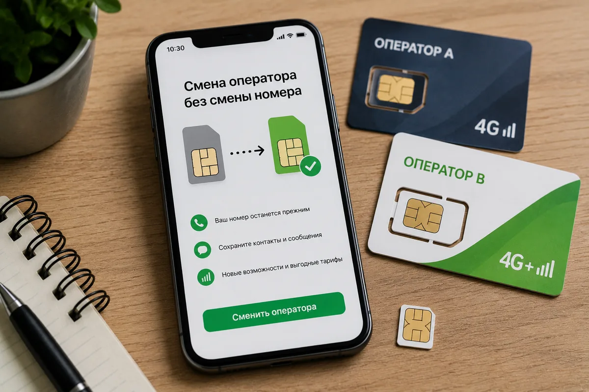 Как сменить оператора, не меняя номер