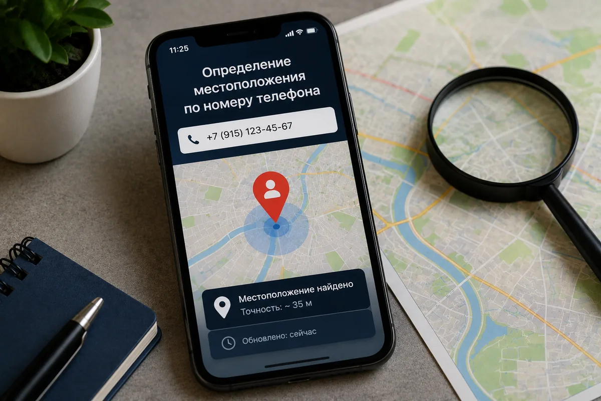 Как определить местоположение человека по номеру телефона