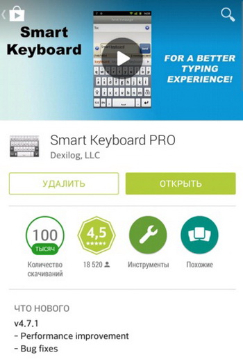 Удобная клавиатура Smart Keyboard